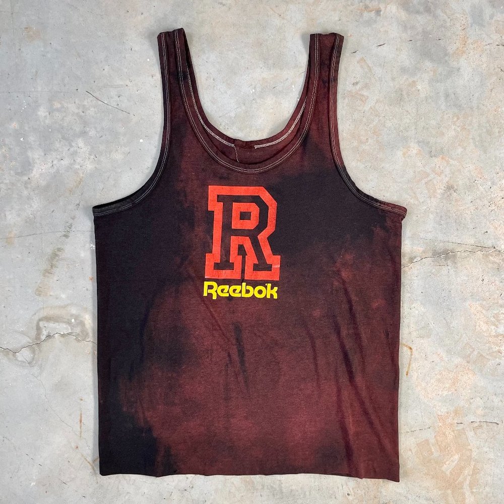 SALE VTG Reebok oversized logo tank top